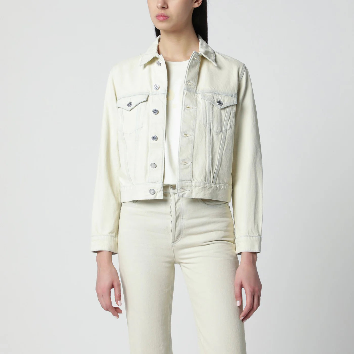 A.P.C. White denim jacket