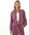 Abbey Mineral Wash CVC Fleece Jacket