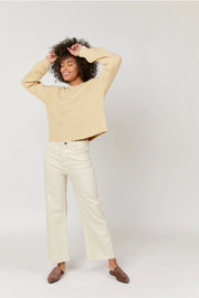 Aberdeen Ankle Crop High Rise Jean, Ecru-Jean-Oliver Logan-24-Urbanheer