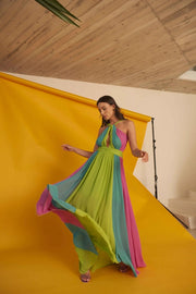 Abito Lungo Multicolor-Dress-Valentina Rio-38-Urbanheer