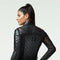 Acceleration Asym Moto Mesh Leather Jacket-Jacket-Blanc Noir-XS-Black-Urbanheer