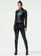 Acceleration Asym Moto Mesh Leather Jacket-Jacket-Blanc Noir-XS-Black-Urbanheer