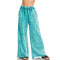 Acid Wash Fleece Palazzo Sweatpants with Pockets-Pants-Apolline-S-ASH BLACK-Urbanheer