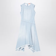 Acne Studios Light blue denim asymmetric dress