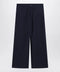 Acne Studios Navy blue satin trousers