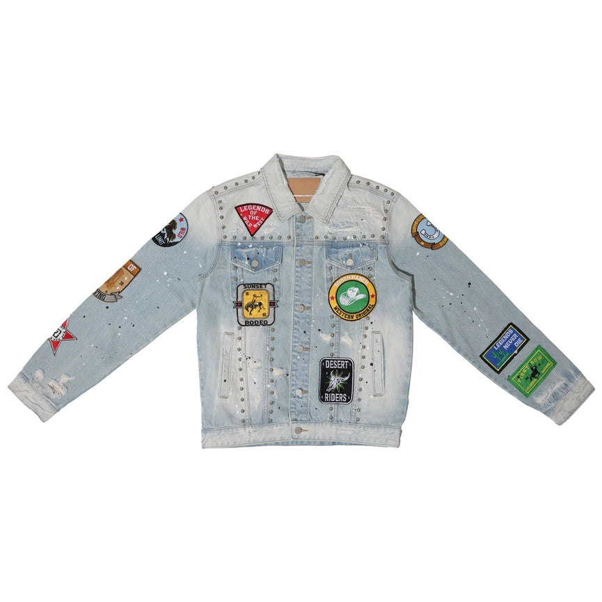 Act of Living Rodeo Washed Denim Jacket-Jacket-First Row-S-LT Stone Tint-Urbanheer