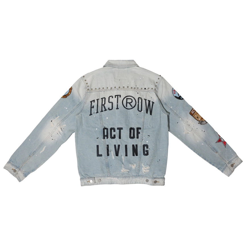 Act of Living Rodeo Washed Denim Jacket-Jacket-First Row-S-LT Stone Tint-Urbanheer