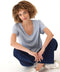Ada Triblend V-Neck Tee