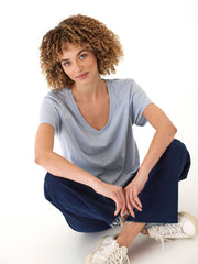 Ada Triblend V-Neck Tee