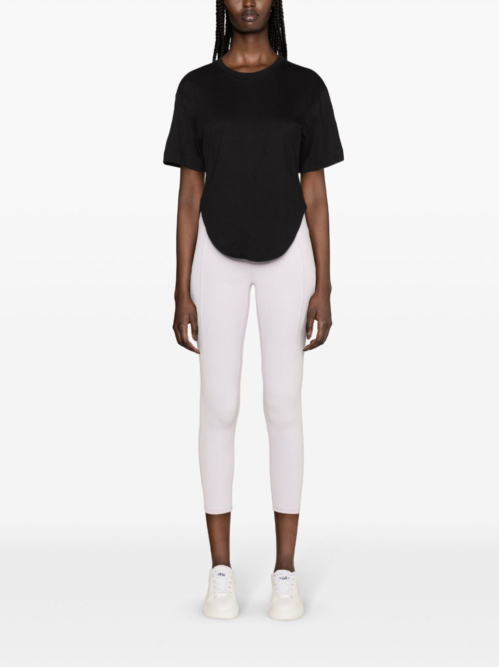 Adidas By Stella McCartney T-shirts and Polos Black-women > clothing > topwear-Adidas By Stella Mccartney-M-Black-Urbanheer