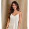 Adjustable Strap Silky Tank Top Beige-Tank Top-MILIO MILANO-XS-Beige-Urbanheer