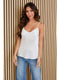 Adjustable Strap Silky Tank Top White-Tank Top-MILIO MILANO-XS-White-Urbanheer