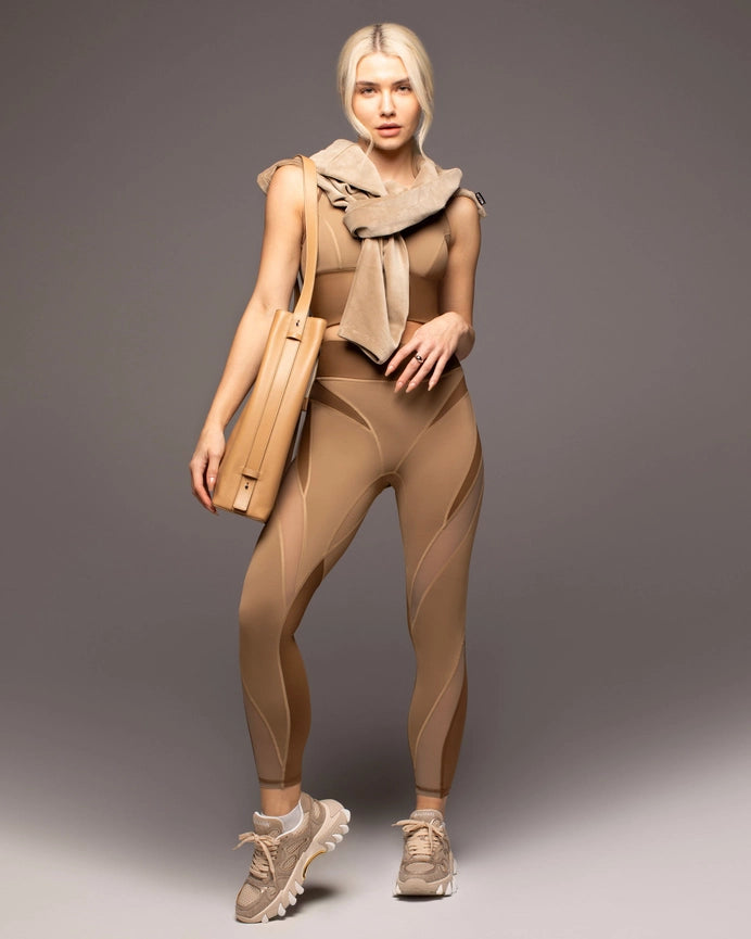 Aerial Legging Sable/Bronze-Leggings-MICHI-XXS-Sable/Bronze-Urbanheer
