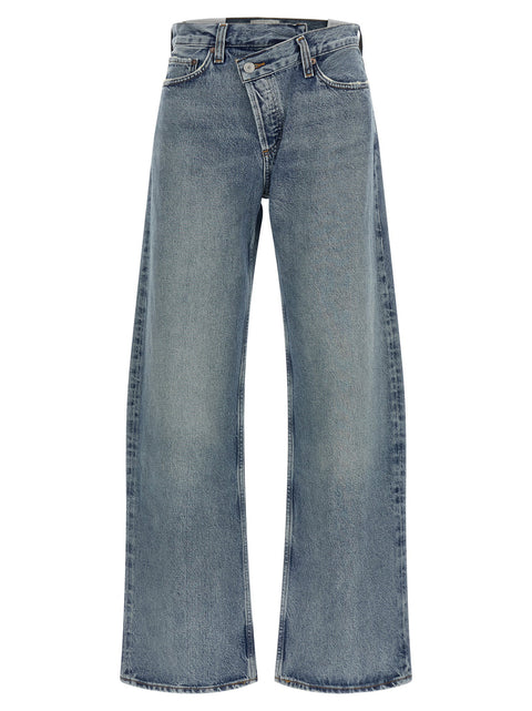 Agolde Arc Criss Cross Jeans