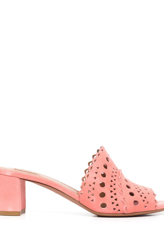 Alaia Sandals Pink-shoes-Alaia-Urbanheer