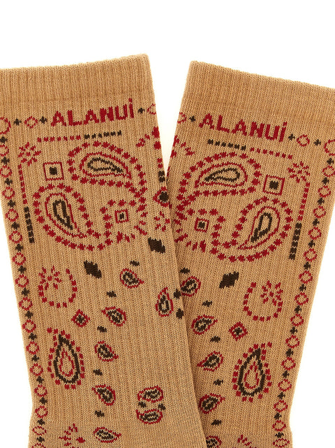 Alanui Bandana Socks