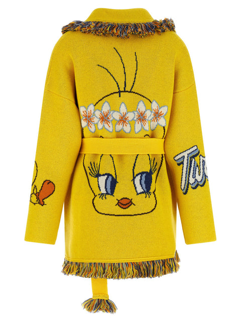 Alanui X Looney Tunes Hula Tweety Cardigan
