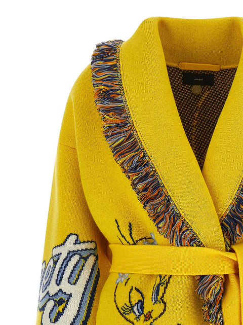Alanui X Looney Tunes Hula Tweety Cardigan