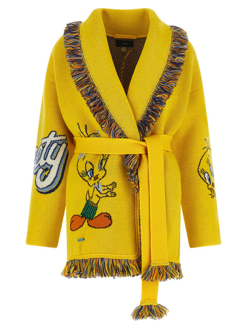 Alanui X Looney Tunes Hula Tweety Cardigan