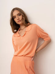 Alba Sweater-Sweater-Bel Cashmere S.C.-S-Coral-Urbanheer