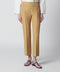 Alberta Ferretti Beige ankle-length trousers in viscose blend
