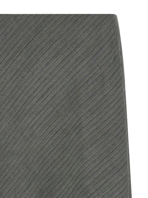 Alberta Ferretti Bell Chevron Skirt