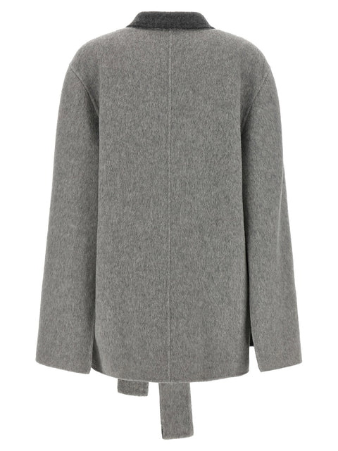Alberta Ferretti Cardigan With Cape Sleeves