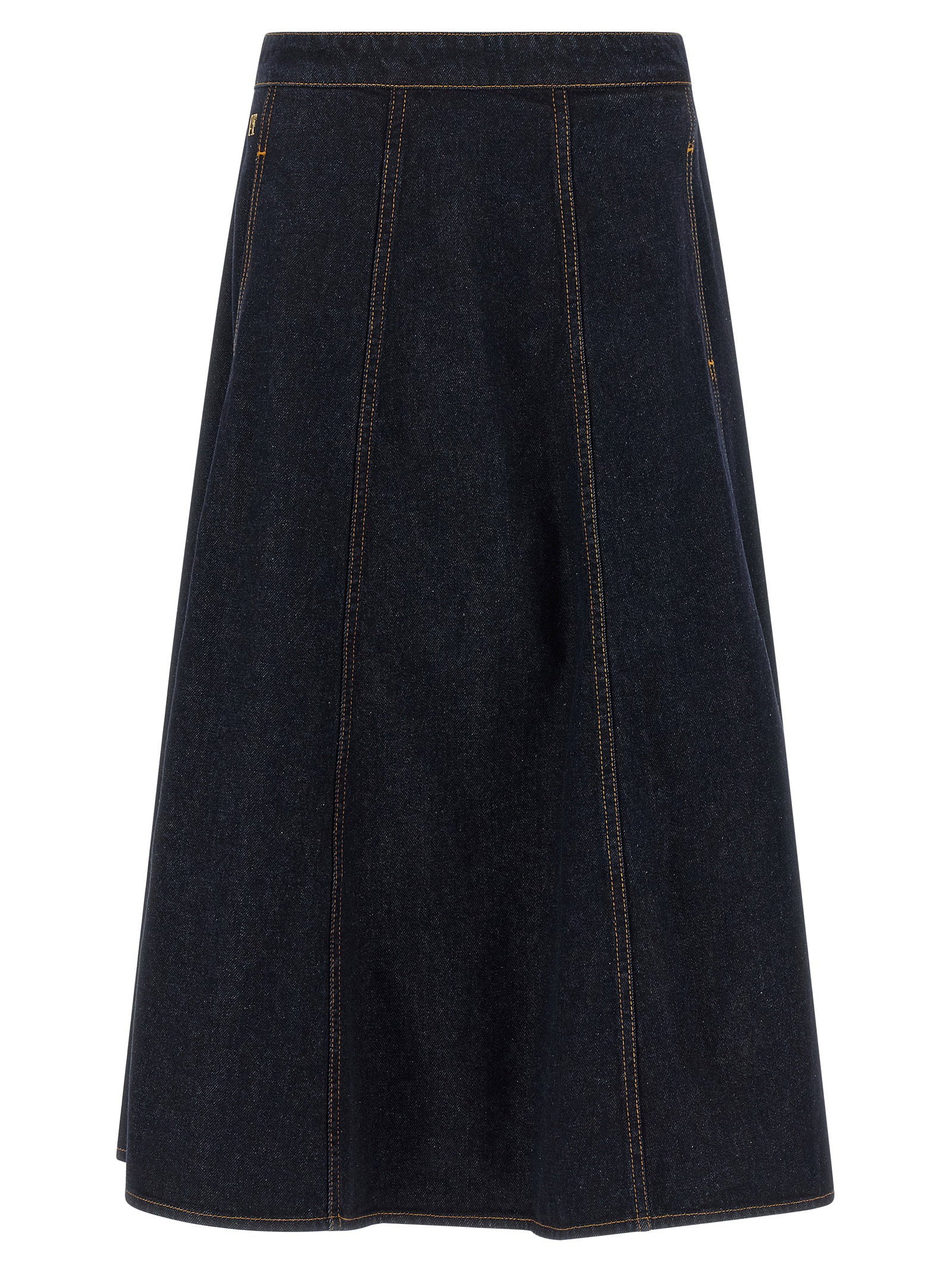 Alberta Ferretti Denim Skirt