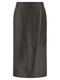 Alberta Ferretti Leather Skirt