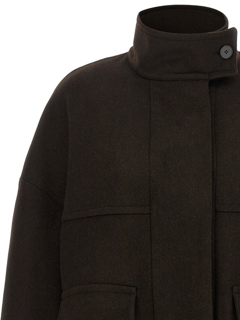 Alberto Biani Loro Piana Wool Bomber Jacket