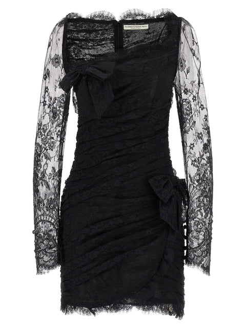 Alessandra Rich Draped Dress.