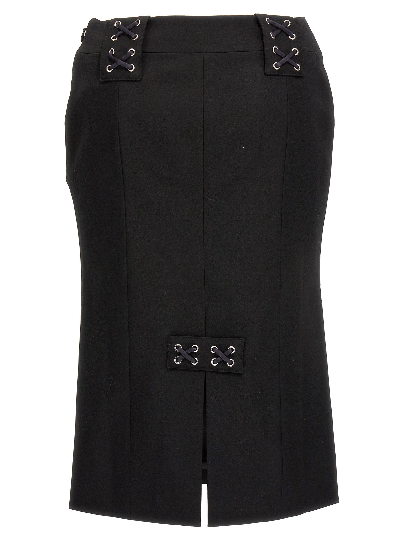 Alessandra Rich Lace-up Skirt