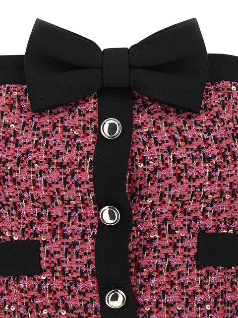 Alessandra Rich Tweed Top