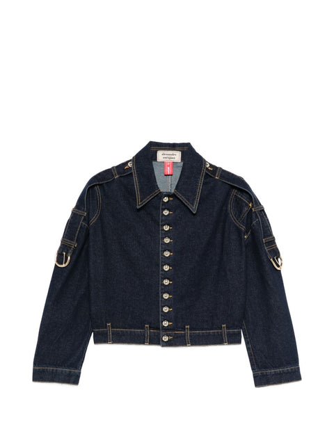 Alessandro Enriquez Denim cotton jacket