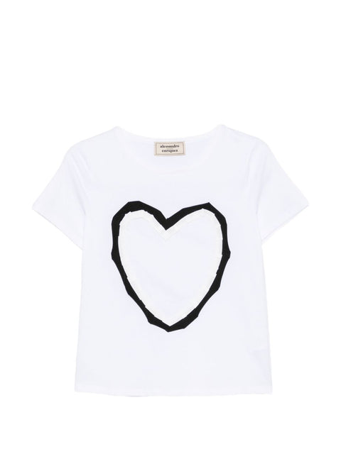 Alessandro Enriquez Printed cotton t-shirt
