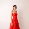 Alexa Puffball Dress-Clothing - Women-Amy Lynn-Small-Orange-Urbanheer