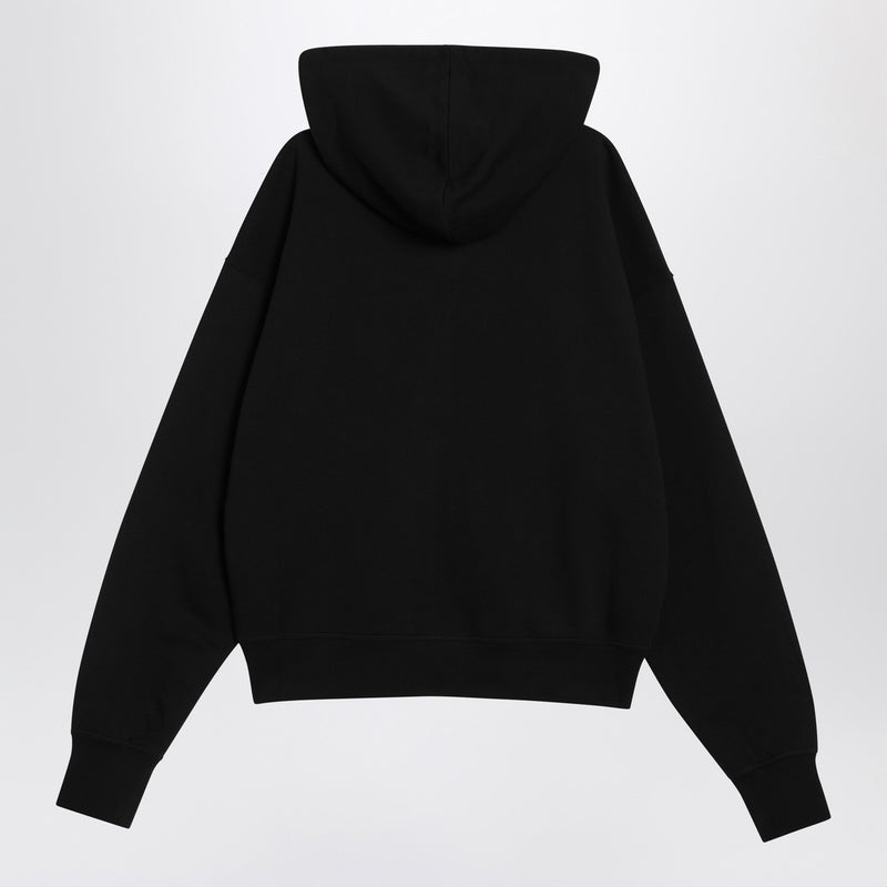 Alexander McQueen Black cotton hoodie-Topwear-Alexander Mcqueen-L-Urbanheer