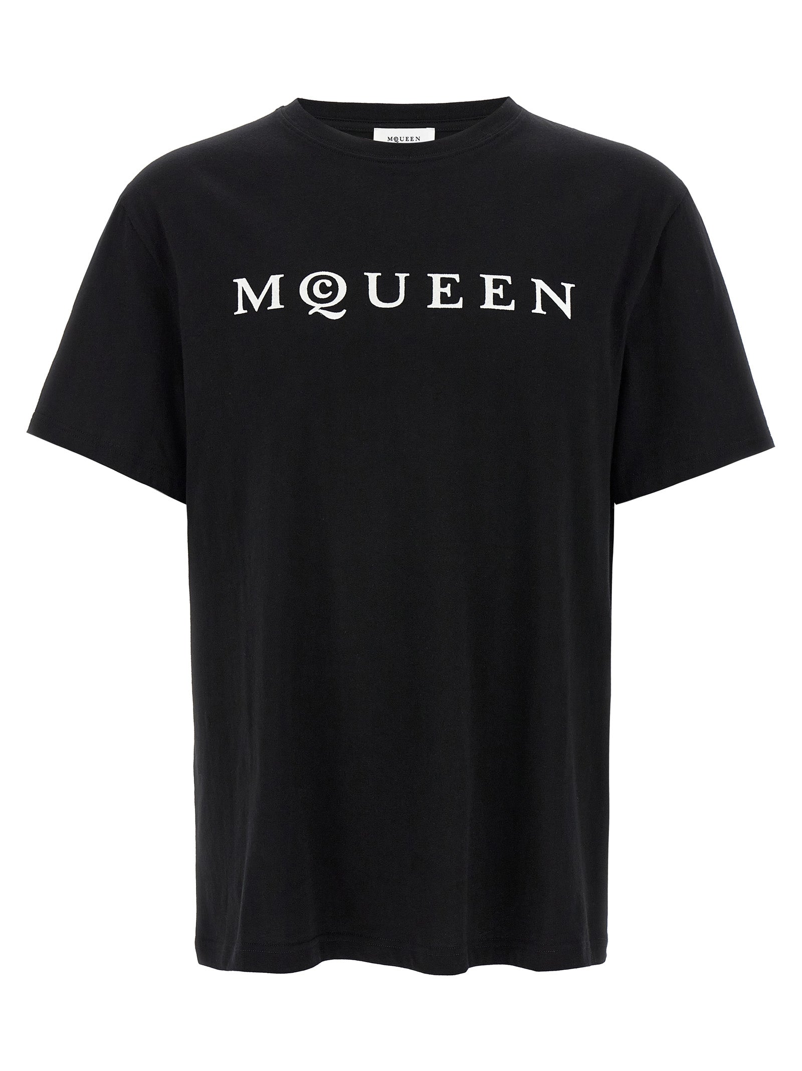 Alexander McQueen Flocked Mcqueen T-shirt