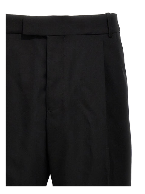 Alexander McQueen Gabardine Wool Pants