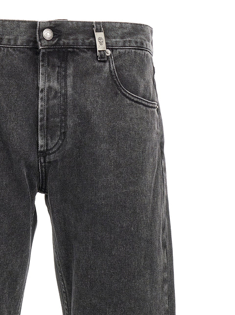 Alexander McQueen Metal Plate Jeans