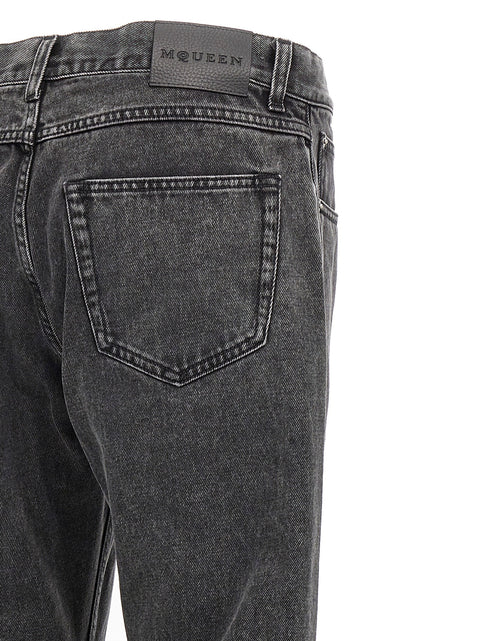 Alexander McQueen Metal Plate Jeans