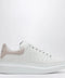 Alexander McQueen Oversized Sneakers in white/patchouli