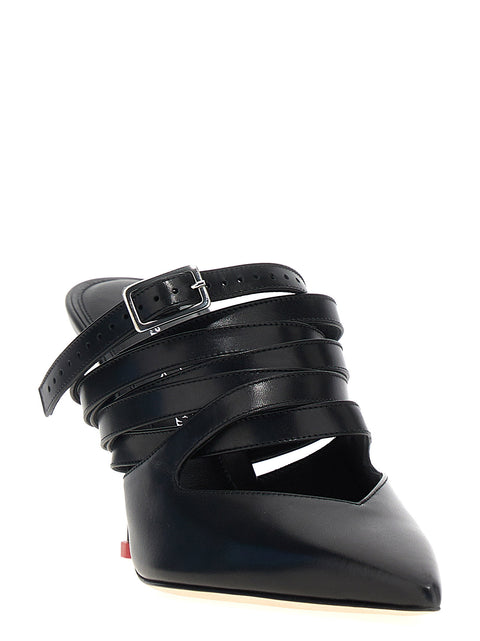 Alexander McQueen Strap Mules