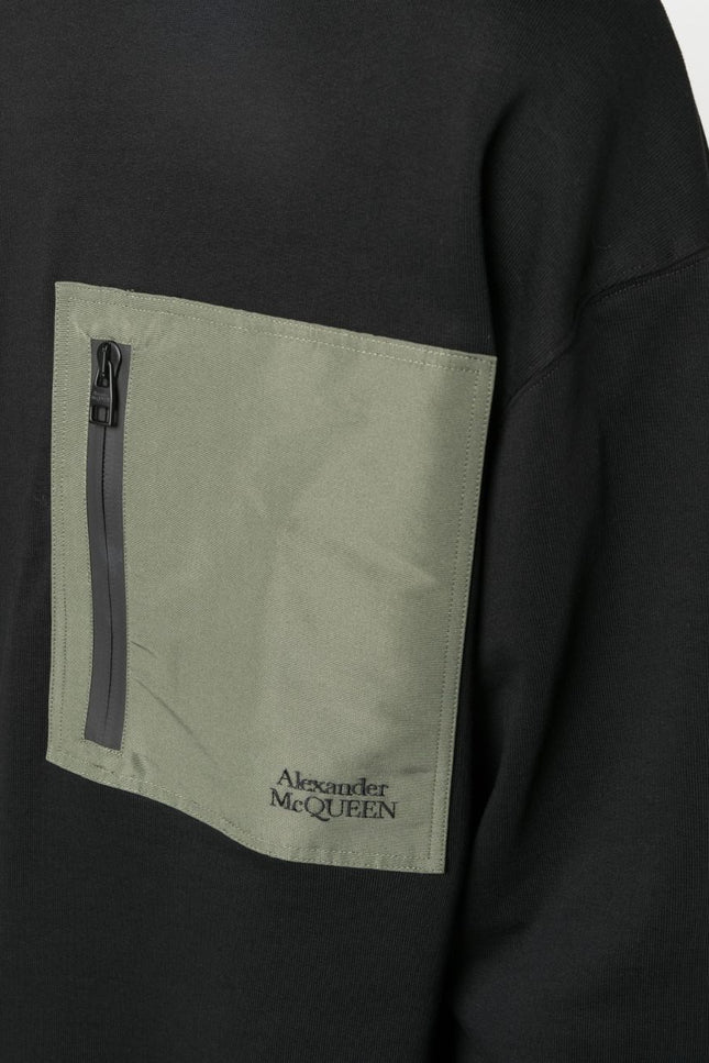 Alexander McQueen Sweaters Black
