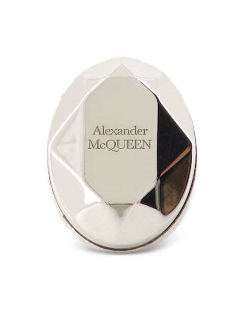Alexander McQueen The Faceted Stone Ring