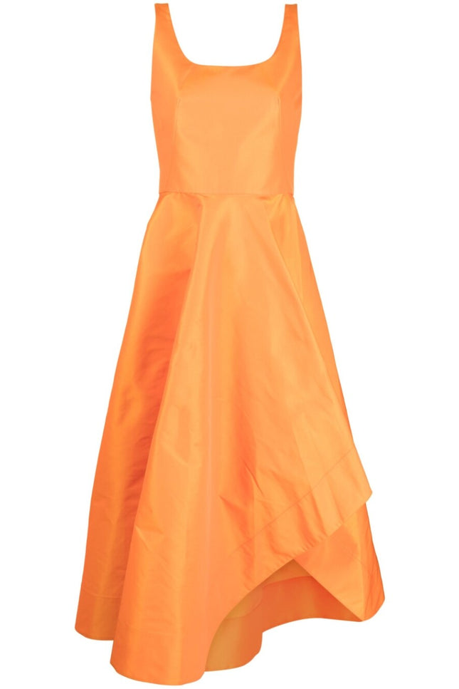 Alexander Mcqueen Dresses Orange