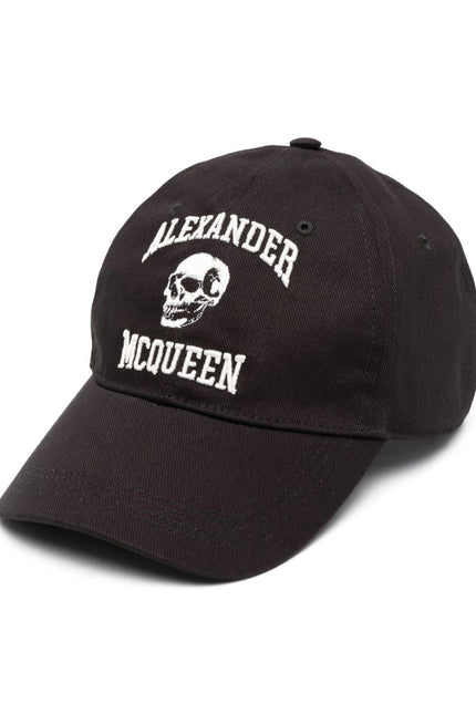 Alexander Mcqueen Hats Black