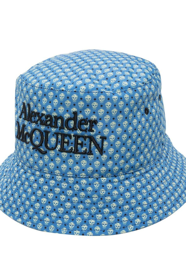 Alexander Mcqueen Hats Blue-men > accessories > scarves hats & gloves-Alexander Mcqueen-Urbanheer