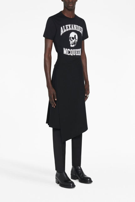 Alexander Mcqueen T-Shirts And Polos Black