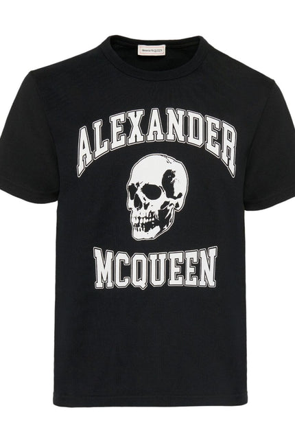 Alexander Mcqueen T-Shirts And Polos Black